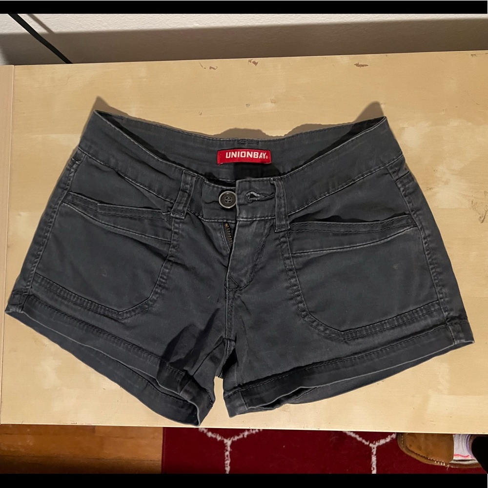 Unionbay size 0 gray shorts